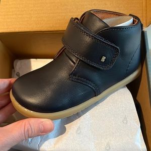 NIB Bobux toddler i-walk booties navy
